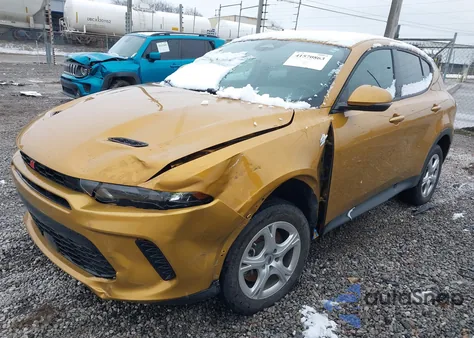 2024 Dodge Hornet Gt Awd from USA, damaged, VIN ZACNDFAN4R3A13064